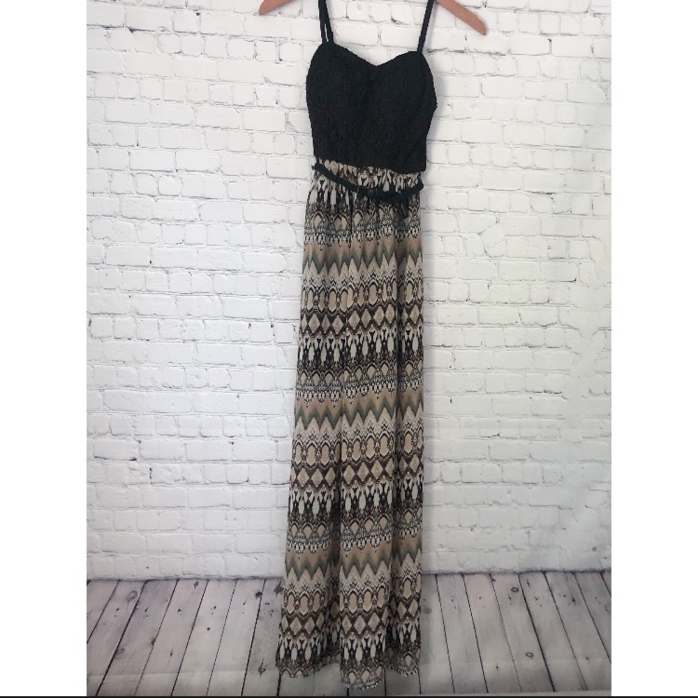 Lily Rose Maxi Dress with Slit